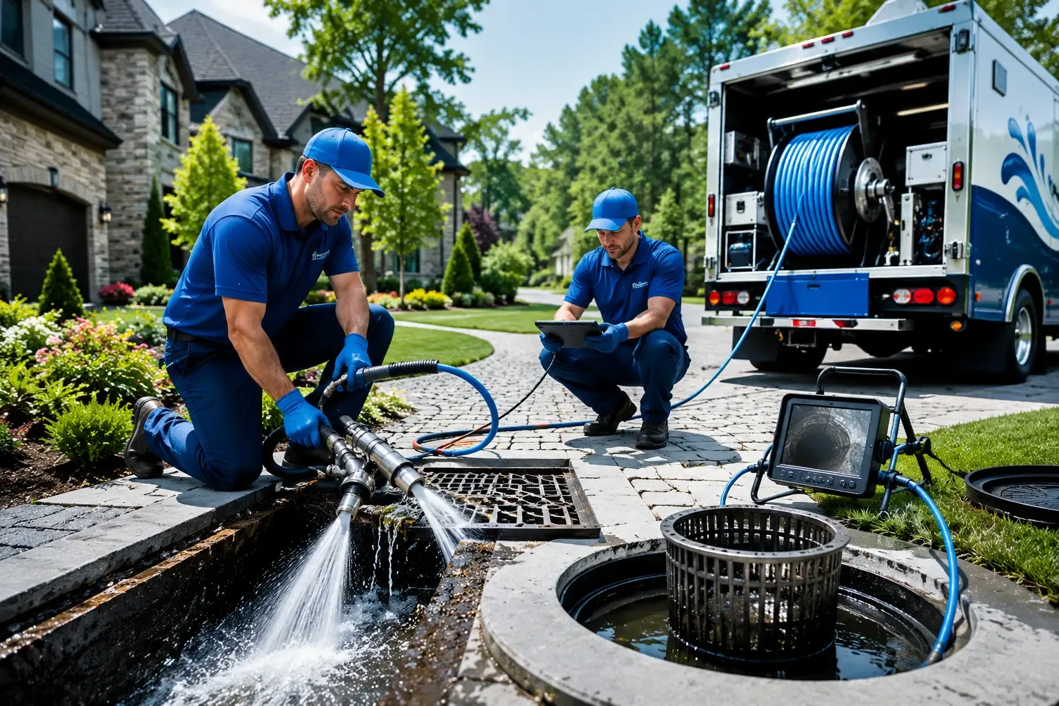 Local outdoor drain cleaning professionals in Woodberry Forest, VA